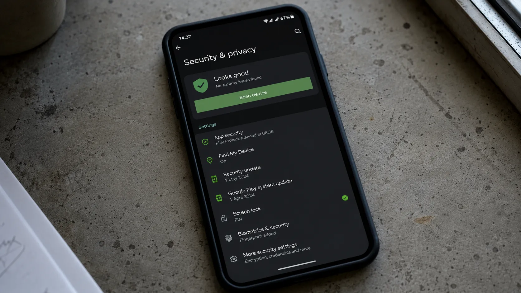 Checking a phone for spyware and tapping: device, network and apps as risk points